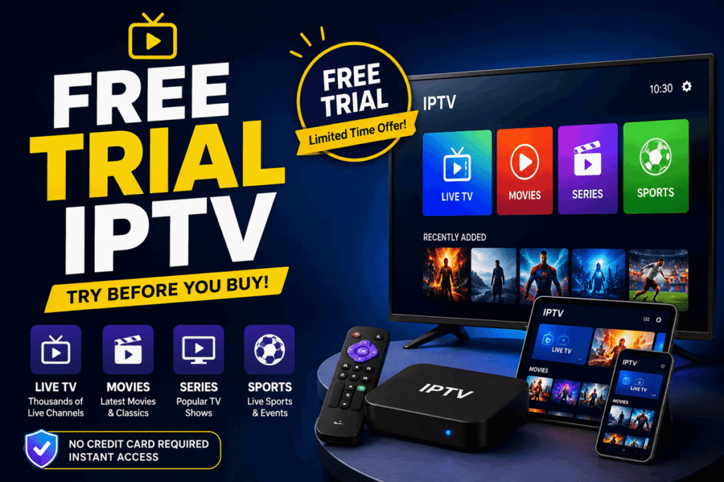 free trial iptv service